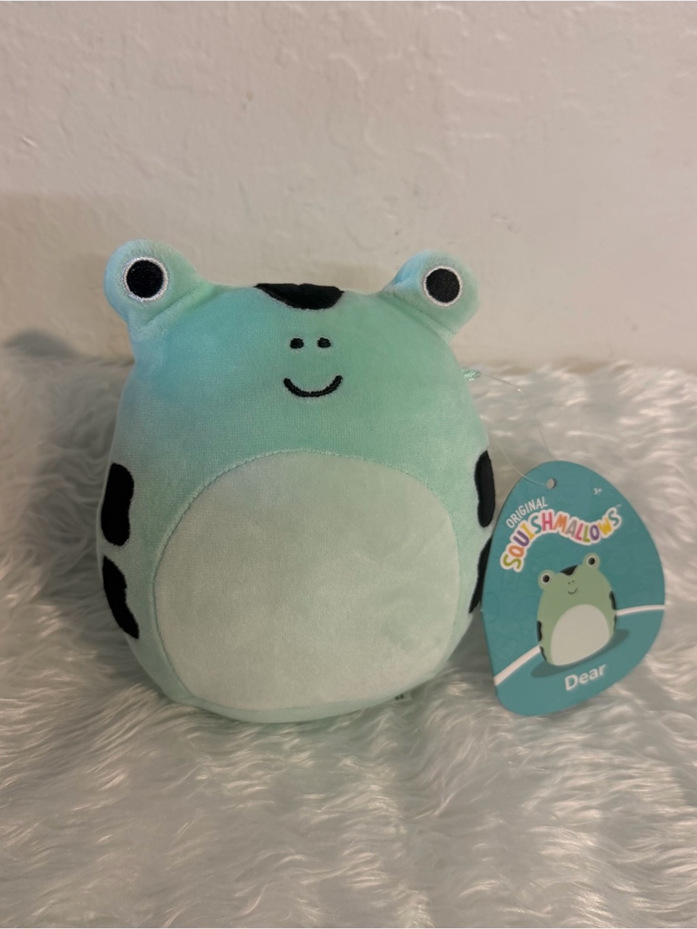 Squishmallows Dear Poison Dart Frog Mini 5 In Green Plush 2024 w/ Tag
